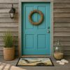 Osprey Nest Over the Bay Doormat Front Door Mat Indoor Outdoor Rugs for Entryway, Non Slip Washable Low Pile, 18H X 27W