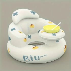 "Portable Baby Rocker – Lightweight Learning Chair for Sitting/Standing Practice" (style: pumpkin)
