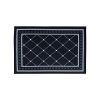 Printed Absorbent & Non-Slip Door Mat - Durable Polyester Carpet with "Kitchen" Design, Ideal for Bathrooms, Hallways, Living Rooms